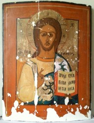 «Господь Вседержитель», реставрация икон